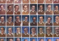 La historia del profesor que llevó la misma ropa durante 40 años para hacerse la foto de la orla